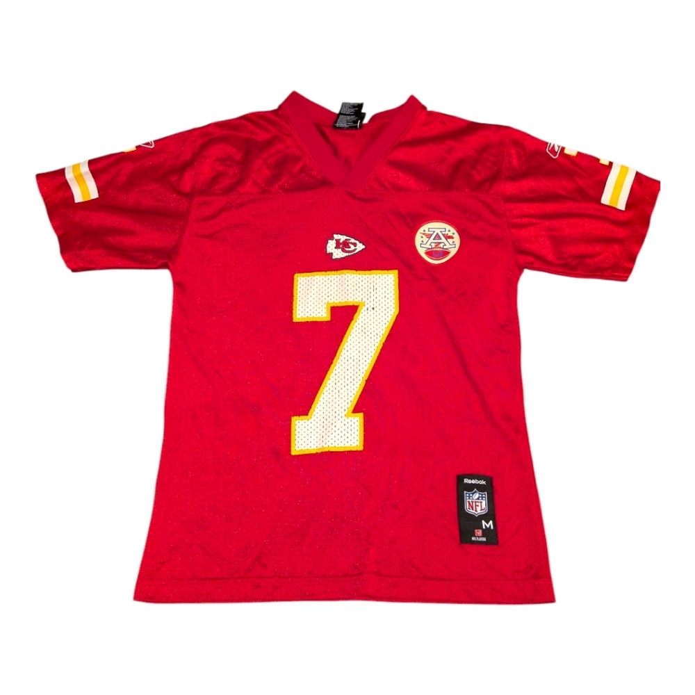 Kansas City Chiefs Matt Cassel #7 Kids Jersey Large Reebok NFL Red Youth KC